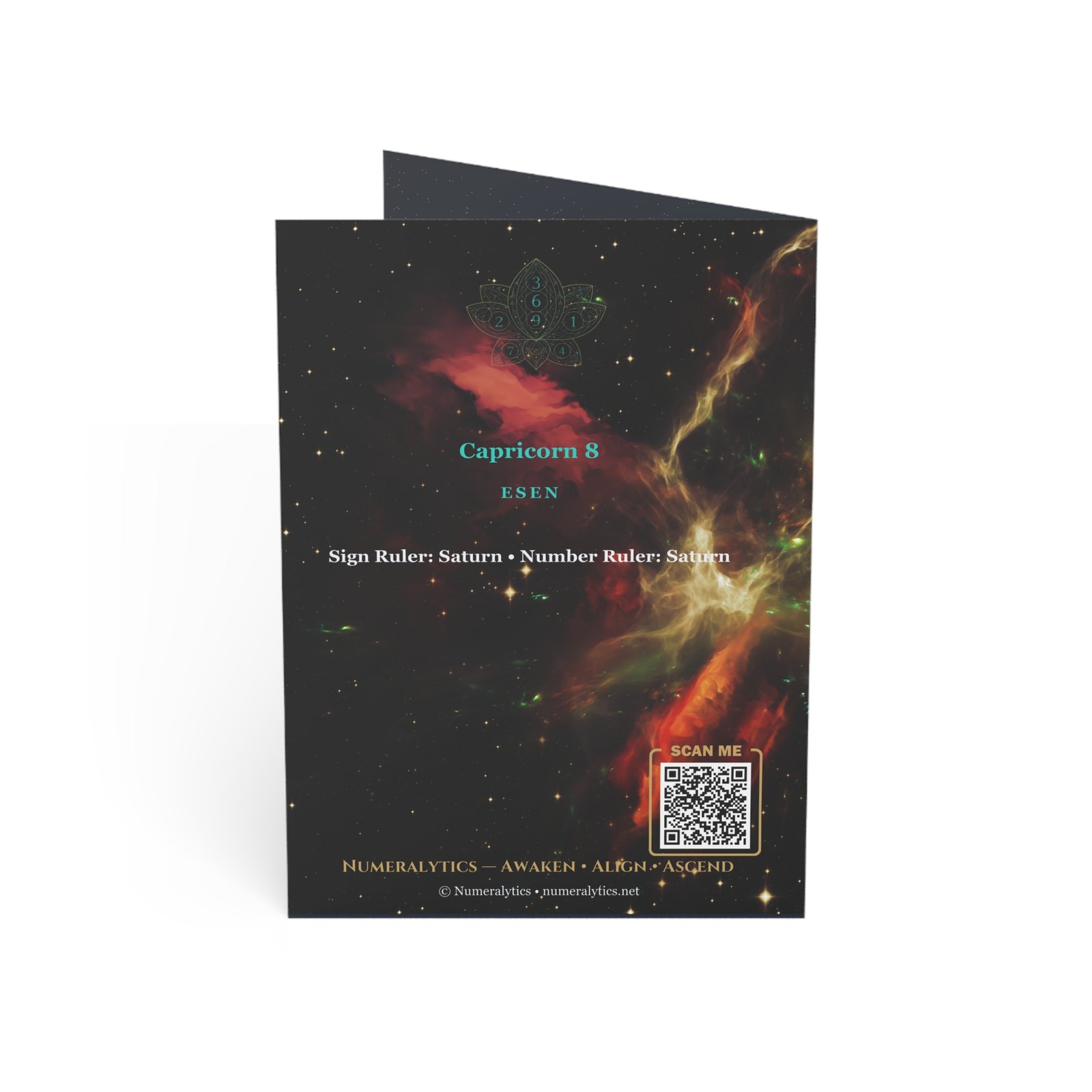 Capricorn 8 — Astro-Numerology Birthday Card - Image 14