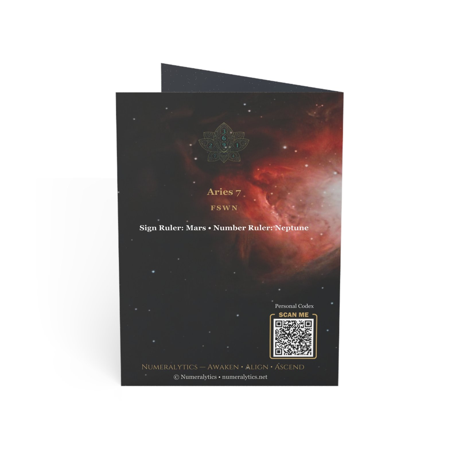Aries 7 — Astro-Numerology Birthday Card - Image 14