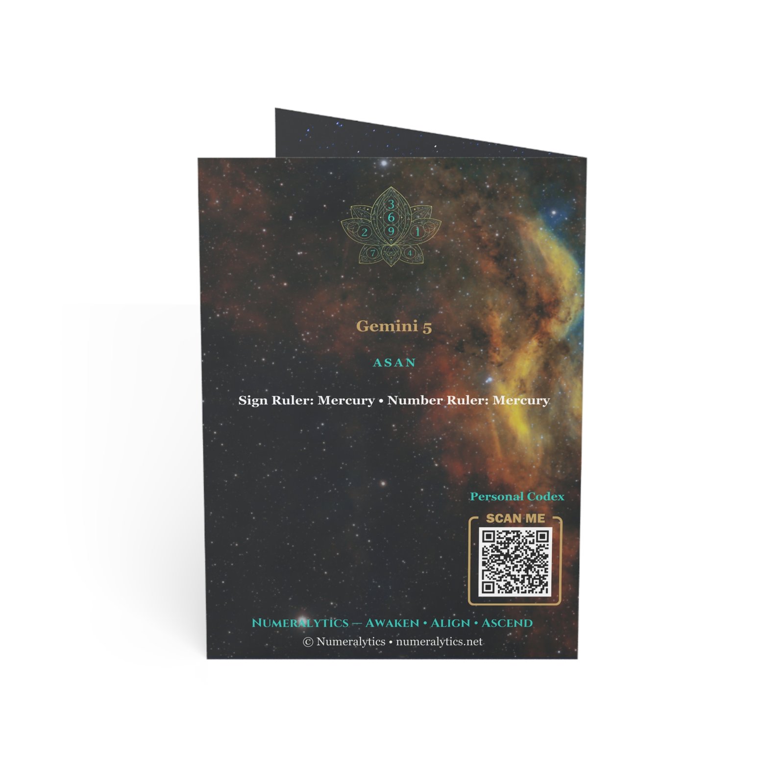 Gemini 5 — Astro-Numerology Birthday Card - Image 10