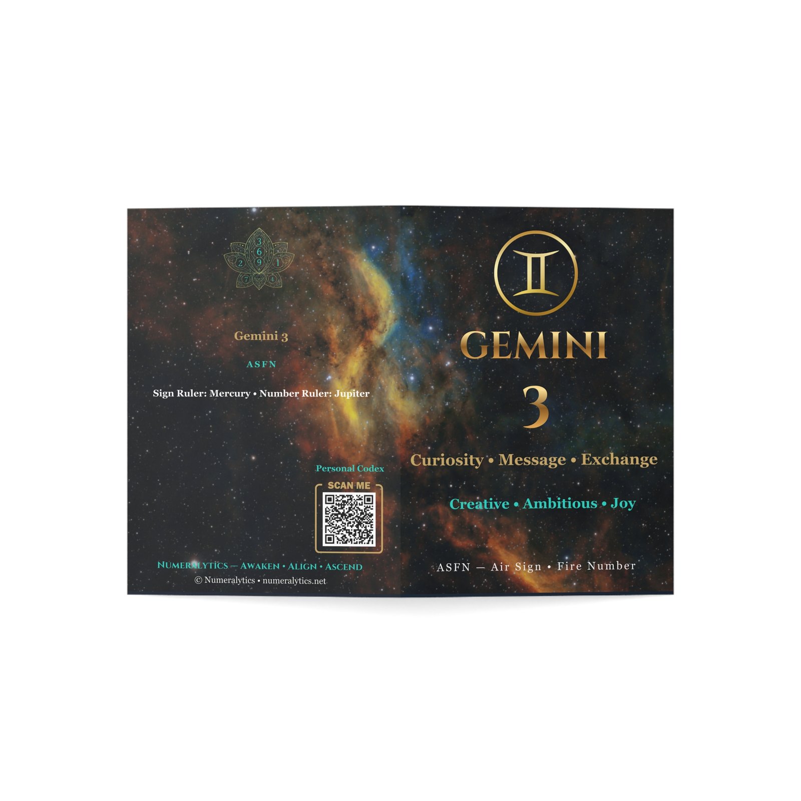 Gemini 3 — Astro-Numerology Birthday Card - Image 15