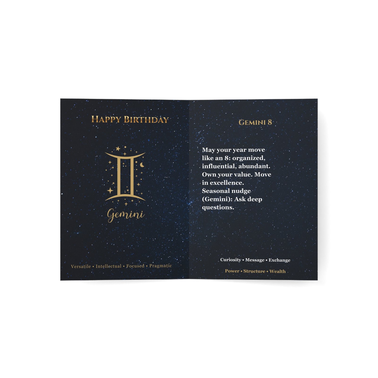Gemini 8 — Astro-Numerology Birthday Card - Image 12
